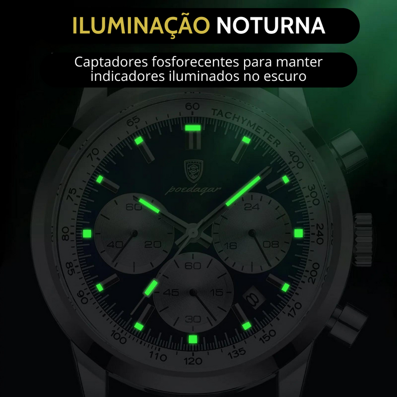 Relógio de Luxo Masculino POEDAGAR 921